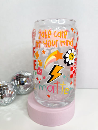 Self Love Glass Cup - NEW