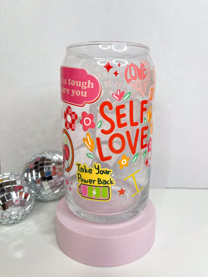 Self Love Glass Cup - NEW