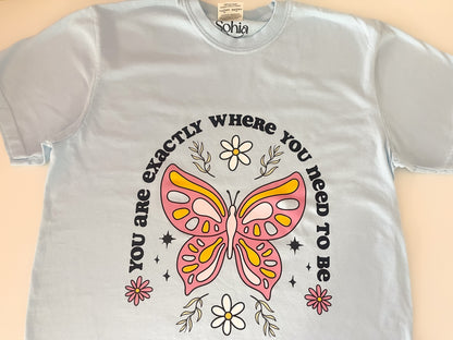 GROOVY BUTTERFLY SHIRT