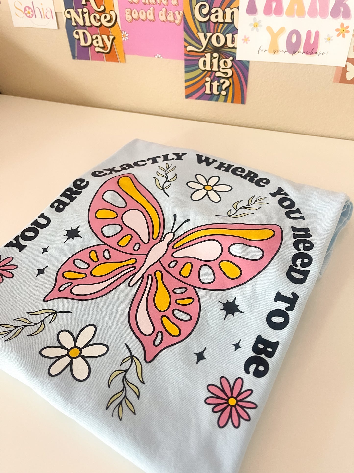 GROOVY BUTTERFLY SHIRT