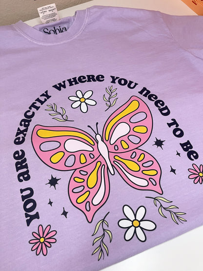 GROOVY BUTTERFLY SHIRT