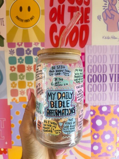 DAILY BIBLE AFFIRMATIONS CUP