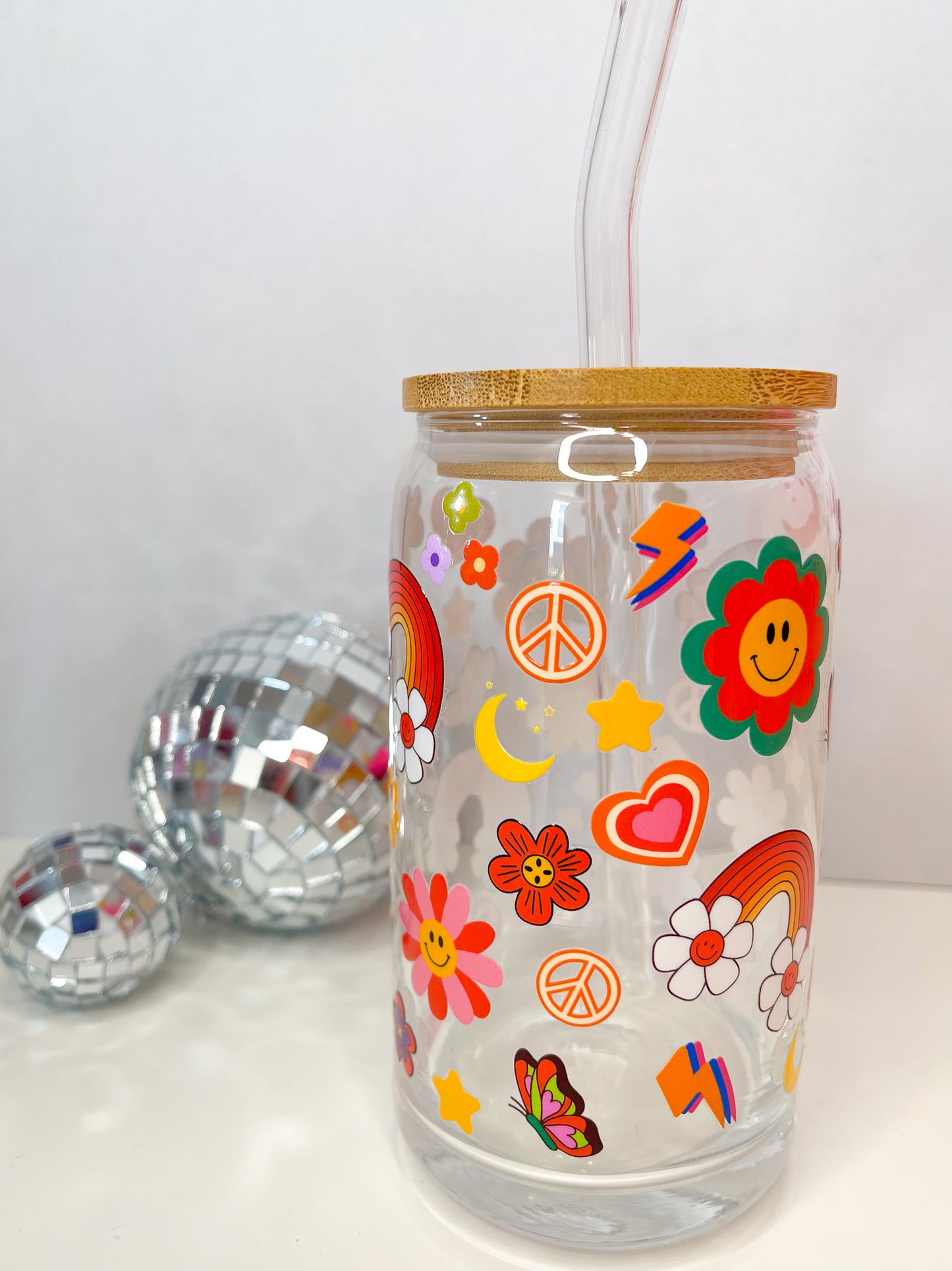 Retro Glass Cup