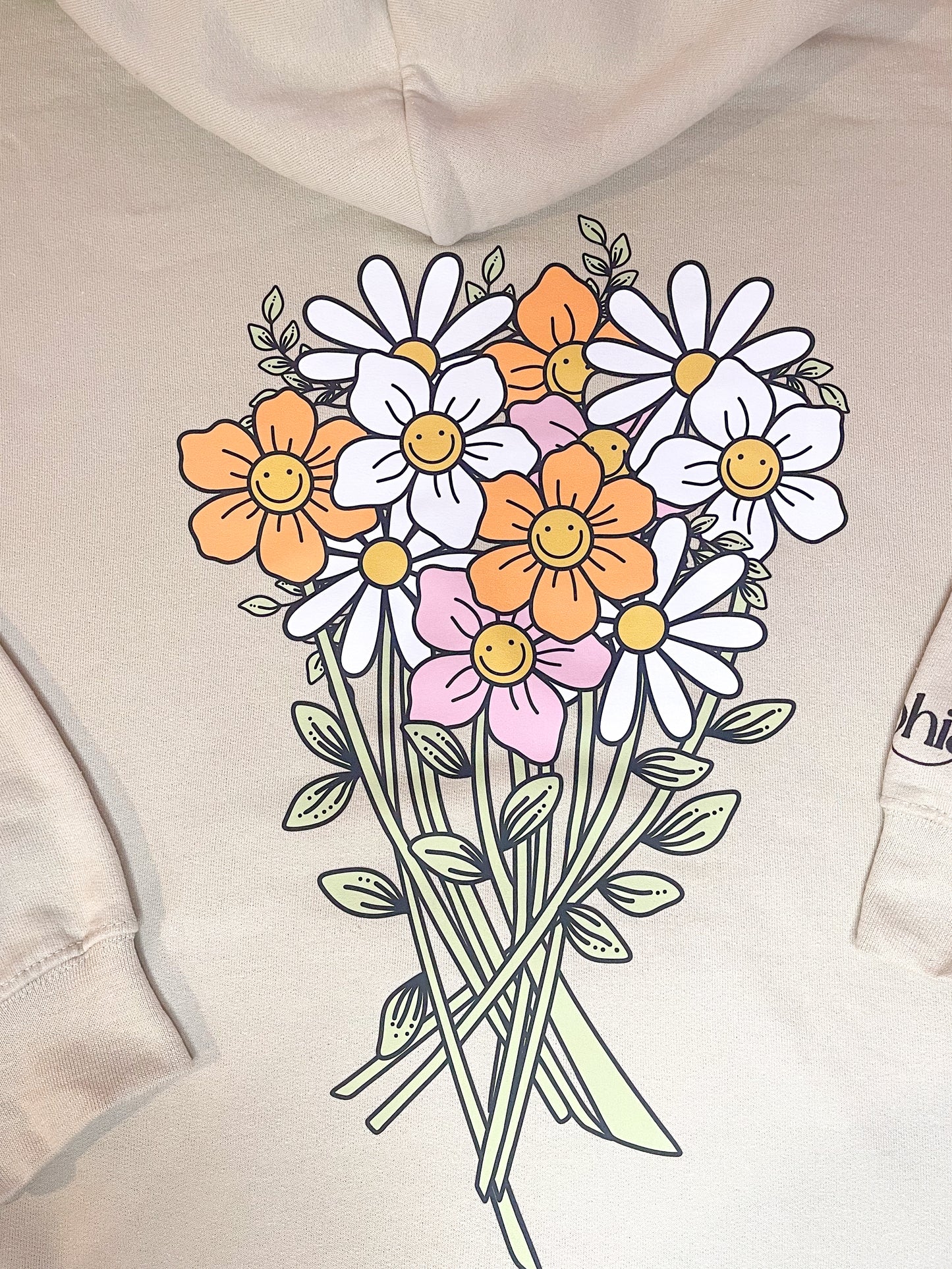 HAPPY FLOWERS HOODIE