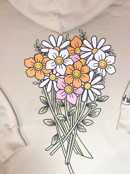 HAPPY FLOWERS HOODIE