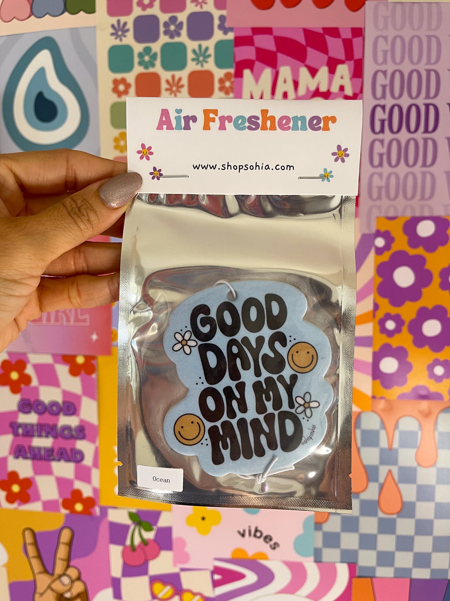 Car Air Freshener - Good Days