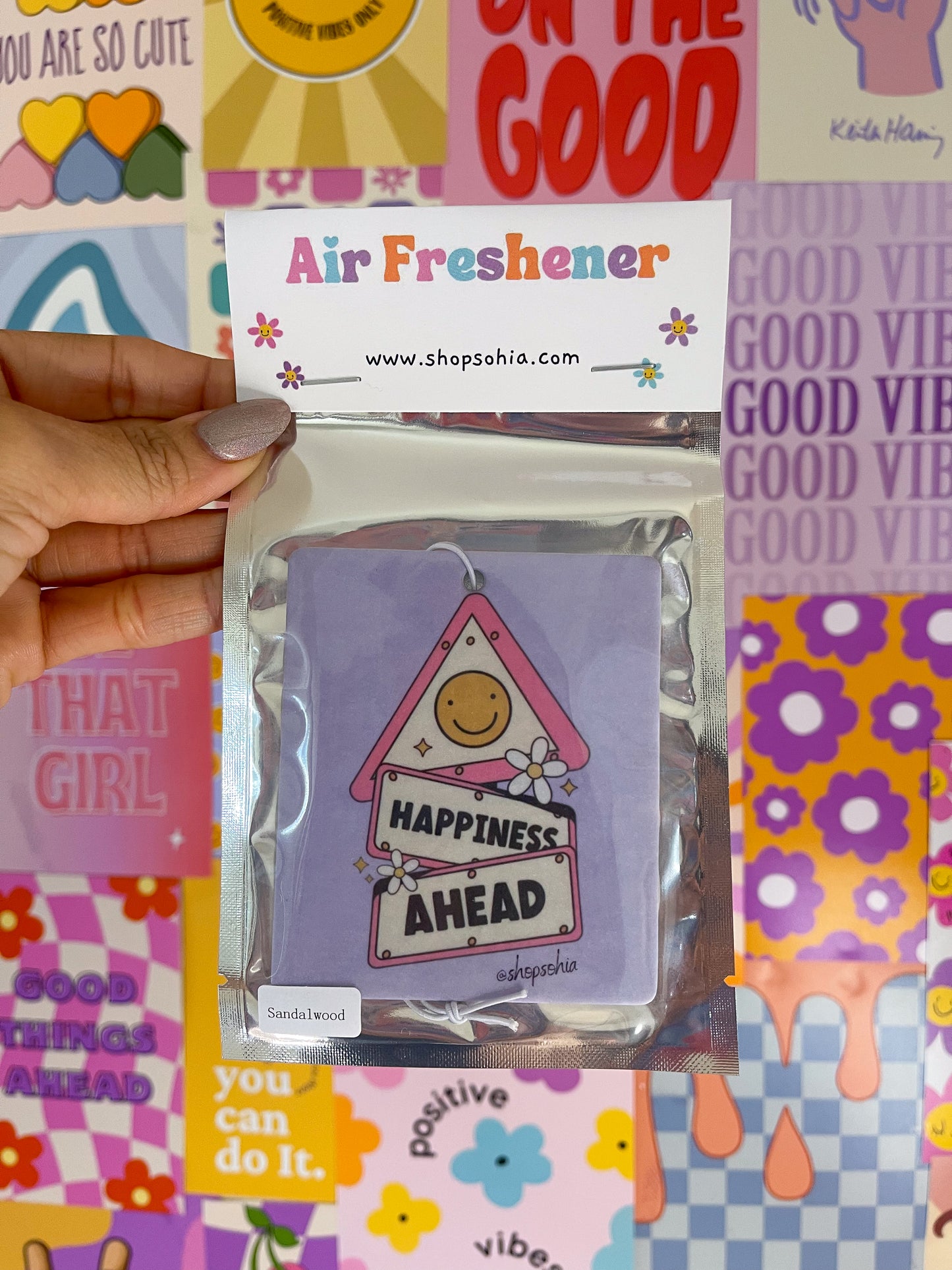 Car Air Freshener - Happiness