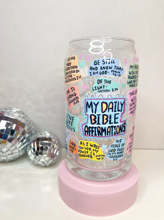 DAILY BIBLE AFFIRMATIONS CUP