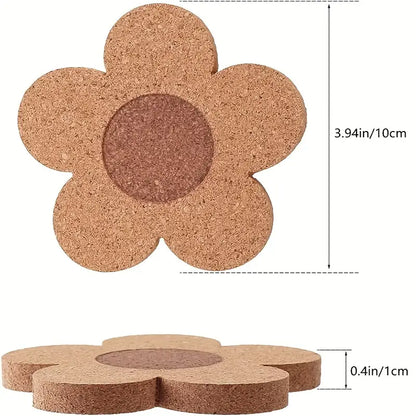 Daisy Cork Coasters